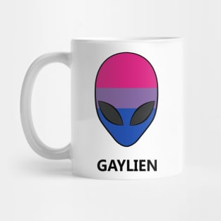 Gaylien Bisexuality LGBT Pride Alien Mug